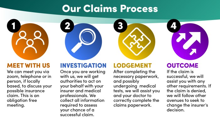 Insurance claims process